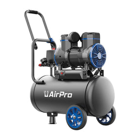 AirPro - Ölfreier Luftkompressor 2 PS, 24L Tankvolumen - Silent Kompressor CP14P1T24 Flüsterkompressor - Tools.de TP Profishop GmbH