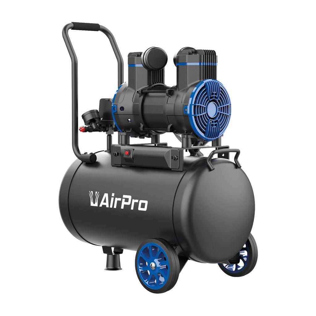 AirPro - Ölfreier Luftkompressor 2 PS, 35L Tankvolumen - Silent Kompressor CP15P1T35 Flüsterkompressor - Tools.de TP Profishop GmbH