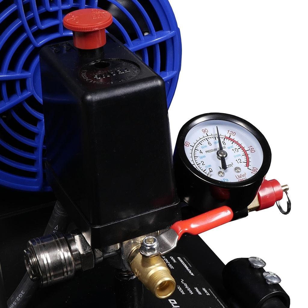 AirPro - Ölfreier Luftkompressor 2 PS, 35L Tankvolumen - Silent Kompressor CP15P1T35 Flüsterkompressor - Tools.de TP Profishop GmbH