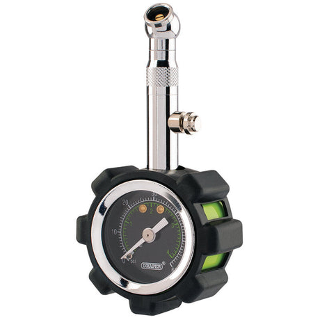 Draper Tools Reifendruckmesser, 0-4 bar D91365