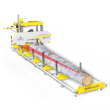 BAMATO BBSW-660PRO Blockbandsäge mit 5,9m Rollenbahn und elektrischer Höhenverstellung