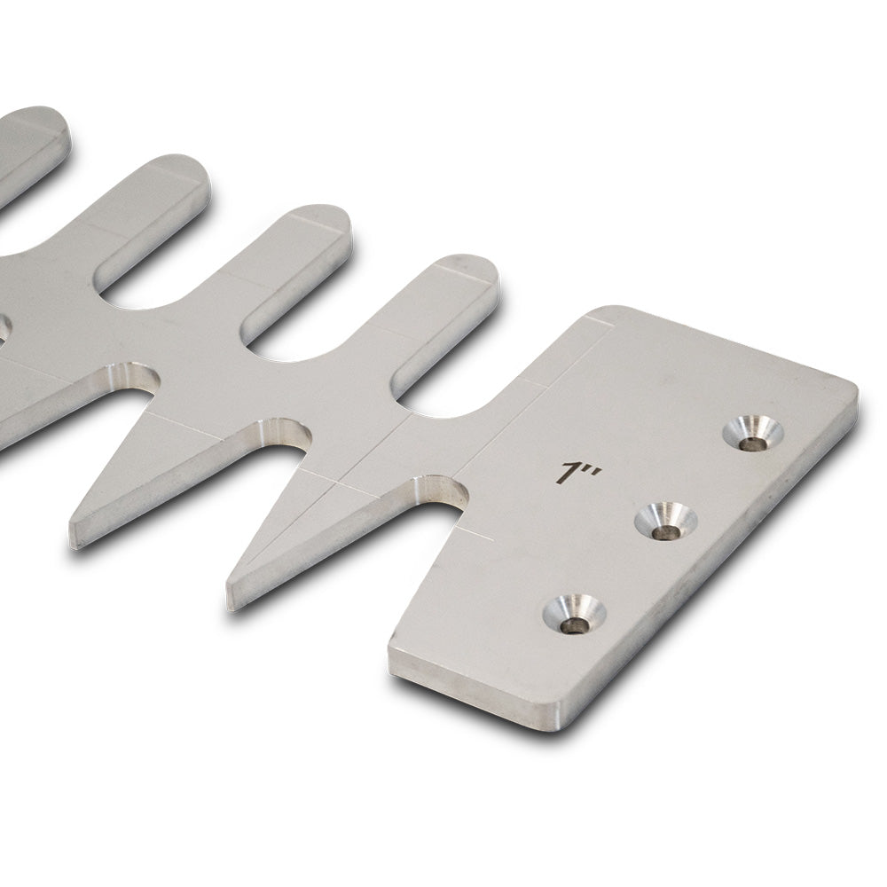 Schablone passend für BAMATO Zinkenfrässchablone BFS-350