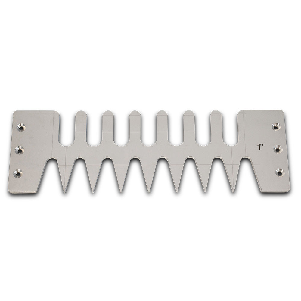 Schablone passend für BAMATO Zinkenfrässchablone BFS-350