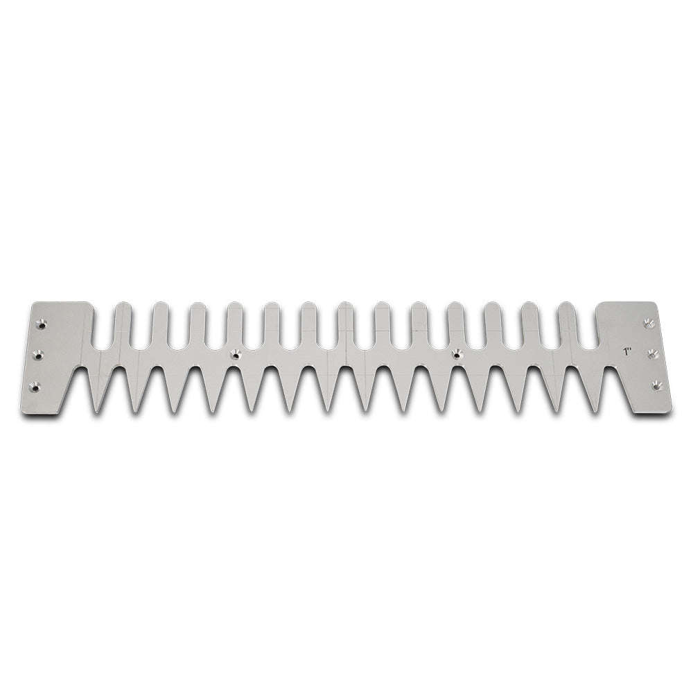 Schablone passend für BAMATO Zinkenfrässchablone BFS-650