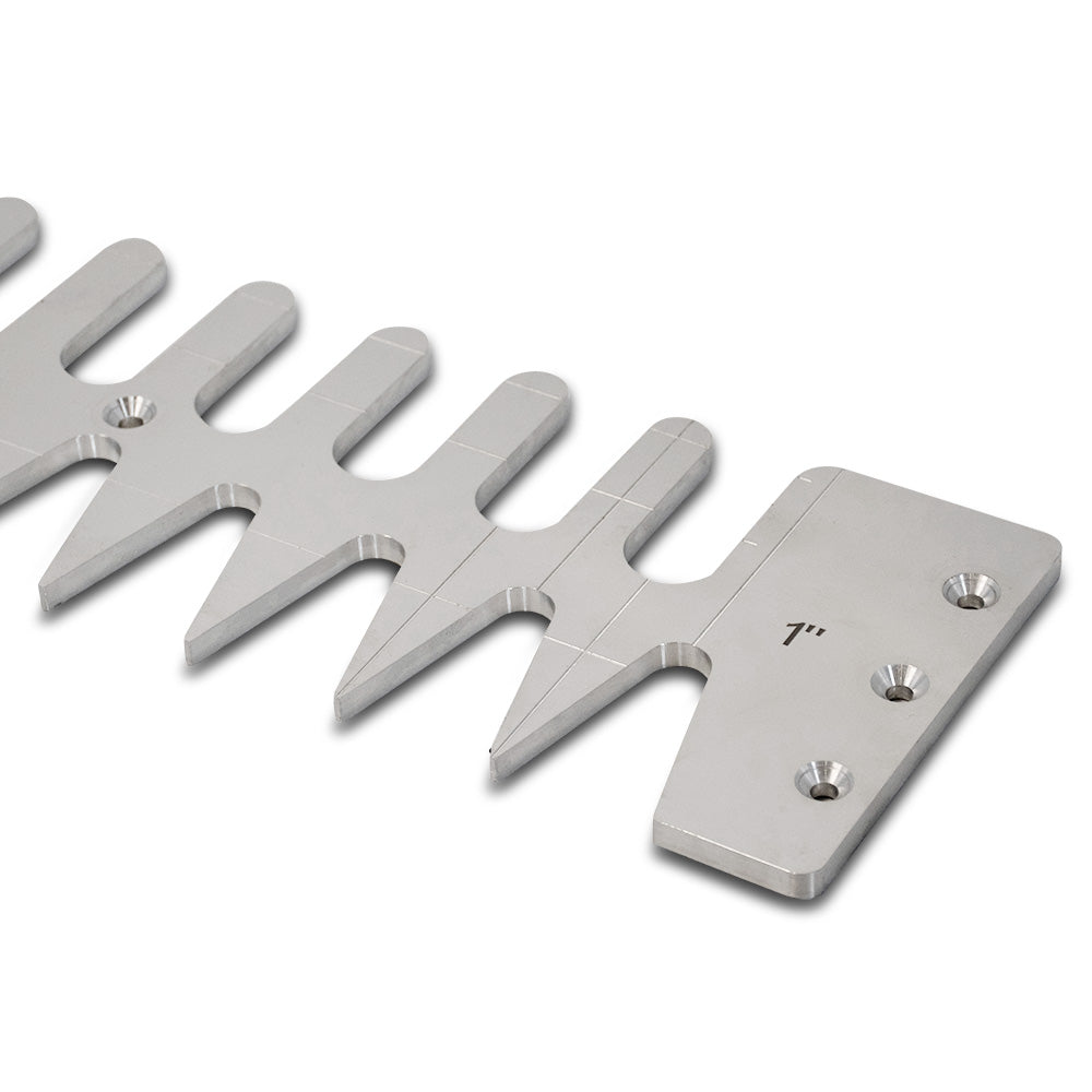 Schablone passend für BAMATO Zinkenfrässchablone BFS-650