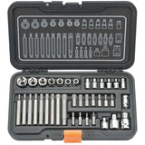 Custor Bit-Satz 1/4"+3/8", Torx/ E-Torx, 37 Stück CBS21037K