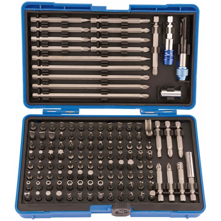 Draper Tools Bitsatz Sicherheit, 11 Typen, 127 Stück D82398