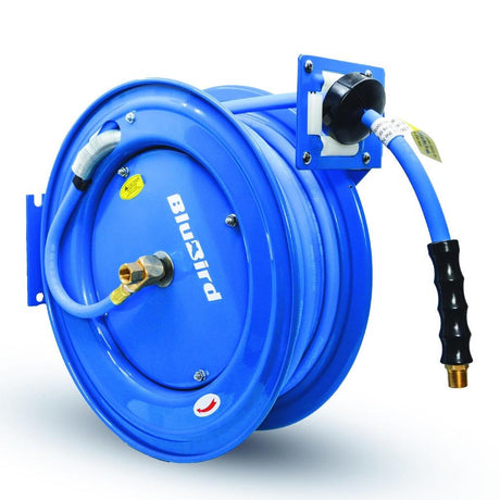 Blubird Blubird Gummi-Luftschlauchtrommel einarmig hochbelastbar 10 mm x 20 m - BBRHD1020M - Tools.de TP Profishop GmbH