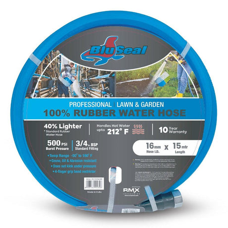 Blubird Bluseal Gummi-Wasserschlauch 16 mm x 15 m - BS1615M - Tools.de TP Profishop GmbH