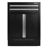 BUNKER Modularer Unterschrank, 2 Schubladen, 2 Türen, 68cm