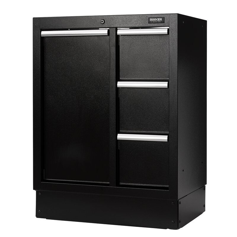 BUNKER Modularer Unterschrank, 4 Schubladen, für kabellose Werkzeuge, 68cm D18843