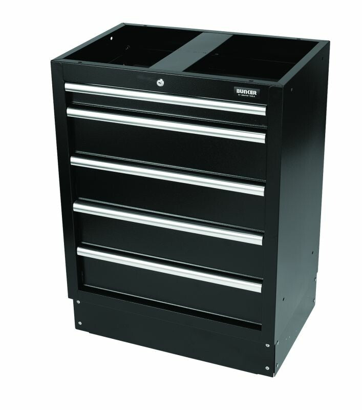 BUNKER Modularer Unterschrank, 5 Schubladen, 68cm D31387