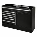 BUNKER Modularer Unterschrank, 7 Schubladen, 136cm D08437