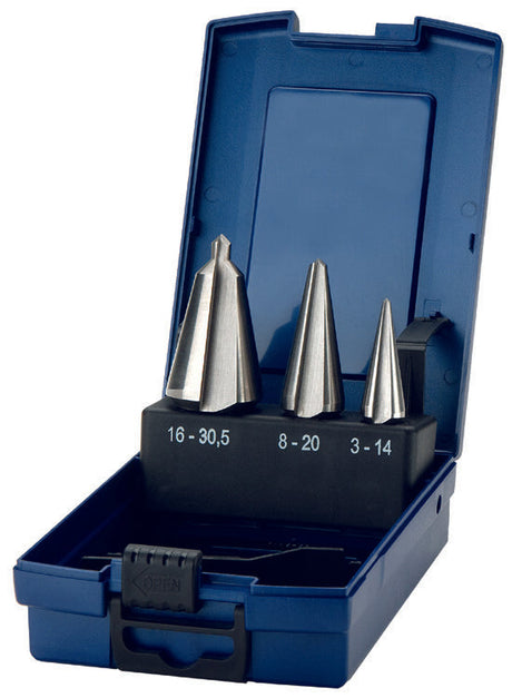 Deltach Konischer Plattenbohrersatz, 3-teilig 734102