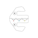 KING TONY Profi-Werkzeuge - Matrize für Kabelschuh-Zange A 678185A