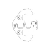 KING TONY Profi-Werkzeuge - Matrize für Kabelschuh-Zange C 678185C