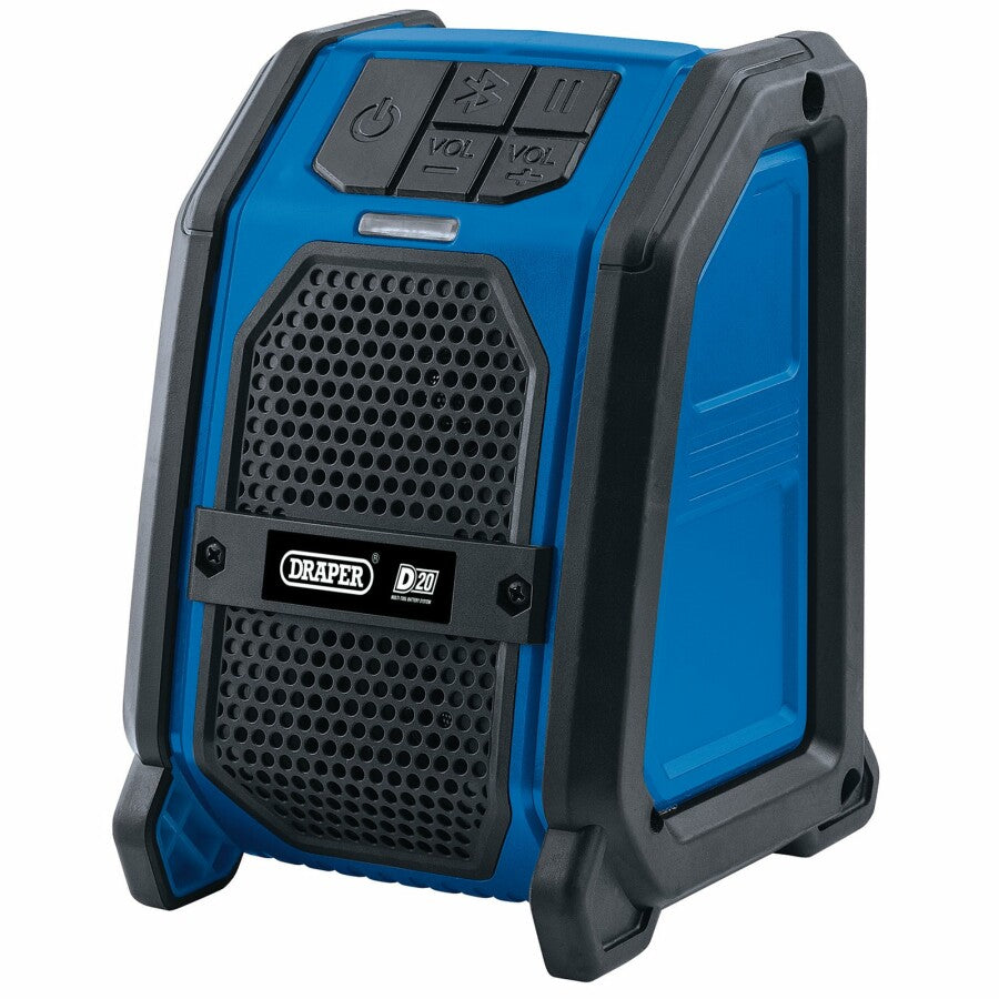 Draper Tools D20 Akku-Lautsprecher bluetooth 20V, ohne Batterie D98436