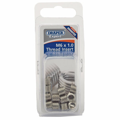 Draper Tools Gewindehülse M6x1.0, 12 Stück D21708