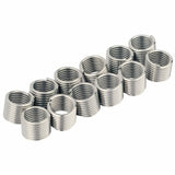 Gewindehülse M9x1,25, 12Stk.