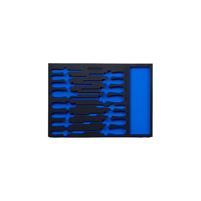 Deltach FOAM-Einlage für 527300, Schublade 4 (Schraubendreher) 900445
