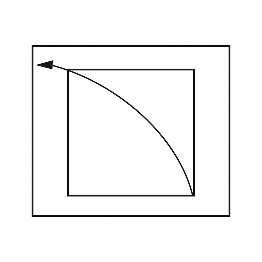 KING TONY Profi-Werkzeuge - Blech-Schere Linksschnitt 74010