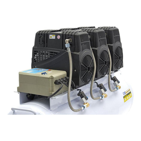 HBM Silent 6 PS Flüsterkompressor – 150 Liter professioneller geräuscharmer Kompressor SGS - Tools.de TP Profishop GmbH