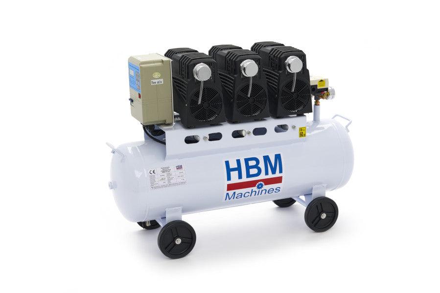 HBM Silent 70 Liter Professioneller Geräuscharmer Kompressor - Modell 2 - Tools.de TP Profishop GmbH