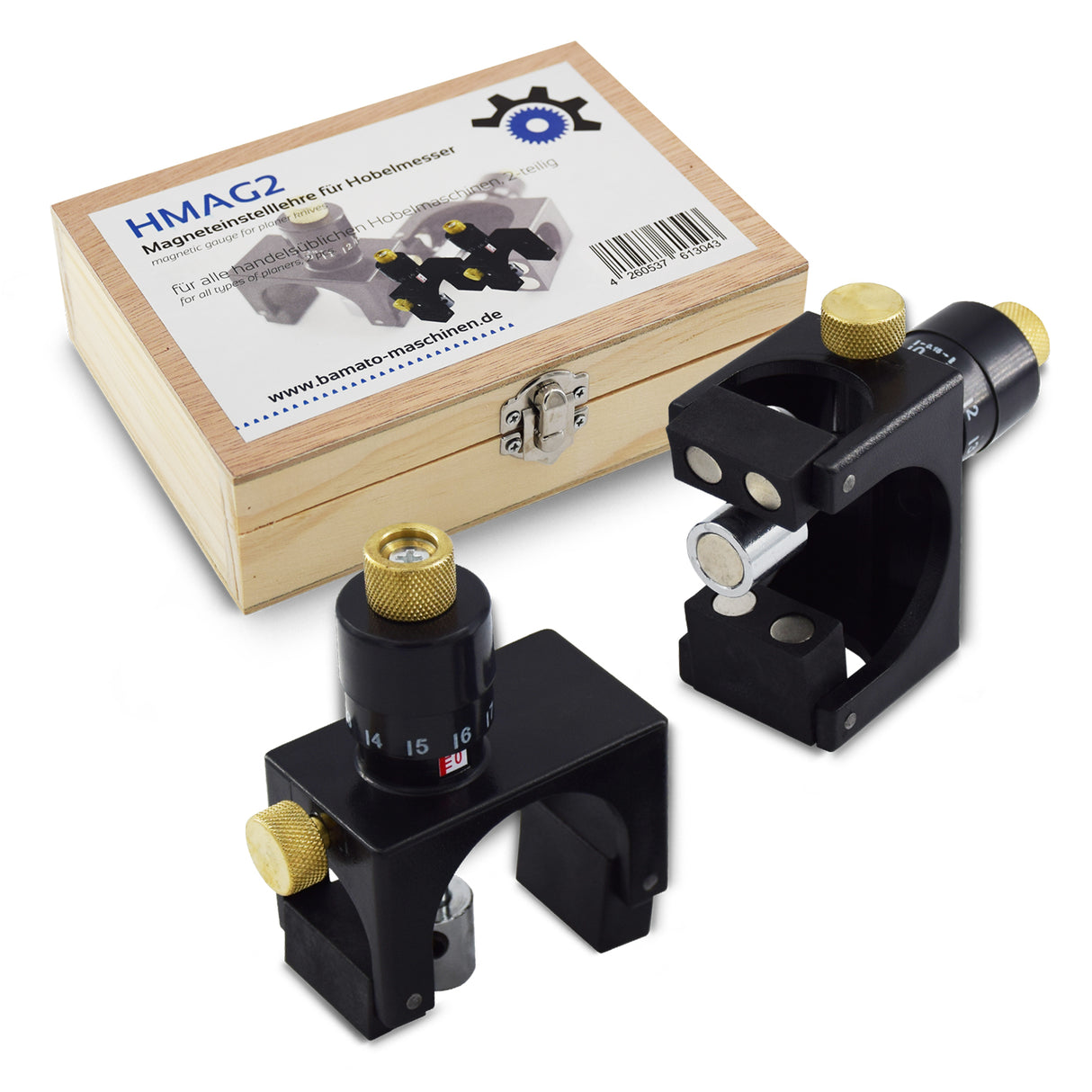 BAMATO Magnetische Einstelllehre für Profilmesser HMAG2