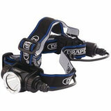 Draper Tools Stirnlampe Cree LED, wiederaufladbar, 10W/900 Lumen D90064
