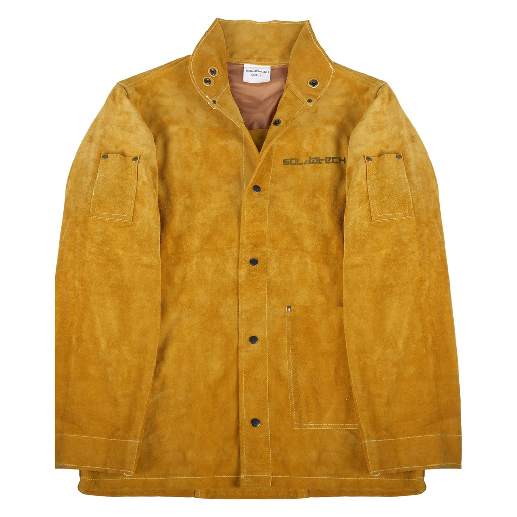 Soldatech Schweißerjacke Rinderspaltleder Größe XXL - WLJ01XXL