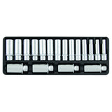 Seneca Lange Nüsse Satz 1/2" 18 Stück Profi - 910041