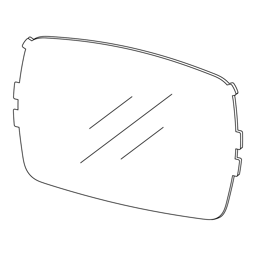 Soldatech Frontscheibe für EWH5 / EWH5F 5 Stück - LVE5WH5