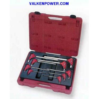Seneca T- Griff Torxschlusselsatz 9 Stuck  Professionell - 920025A