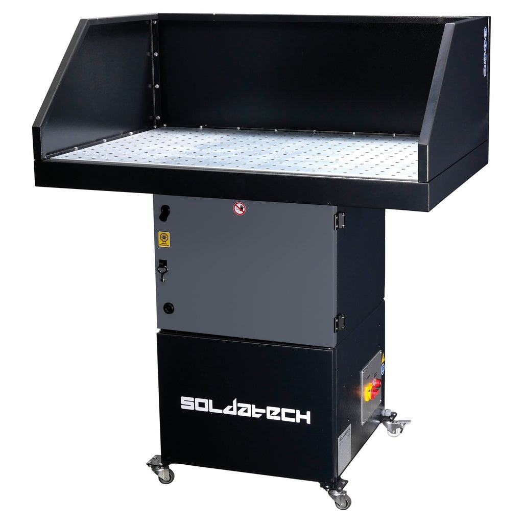 Valkenpower Mobiler Schweißtisch mit Dunstabzug 0.75kW 1000 m³/h - LDA01T