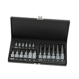 Seneca Bit Einsatz Innenzechskant 1/4" 1/2" Inch 18 Stück Profi - SE812