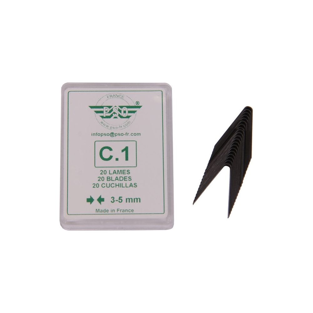 Valkenpower Ersatzklingen Reifenprofilschneider 20 Stück C1 - PSMC1