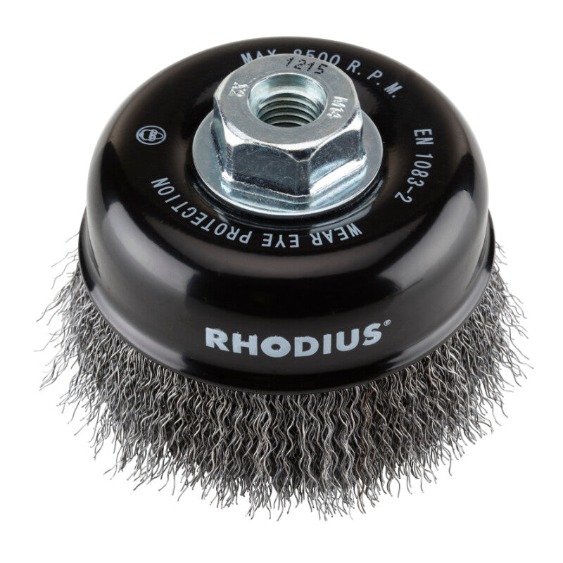 Rhodius Topfbürste Ø100mm, M14, 8500U/min R353018