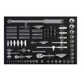 KRAFTWERK BT700 Werkstattwagen – 7 Schubladen, 337-tlg., anthrazit – KW-102.117.109