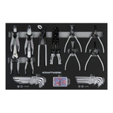 KRAFTWERK BT700 Werkstattwagen – 7 Schubladen, 337-tlg., anthrazit – KW-102.117.109