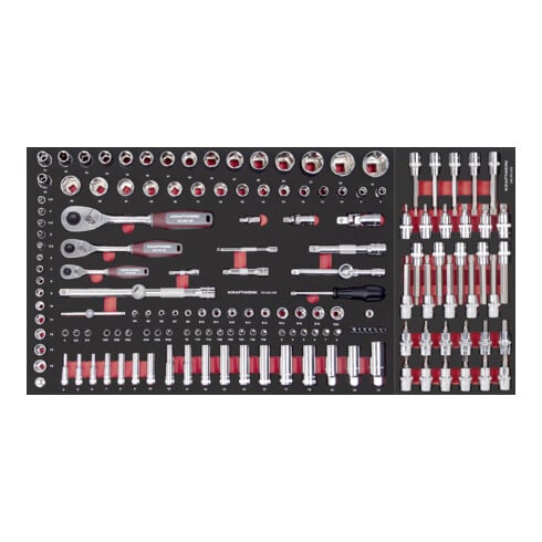 KRAFTWERK BT900 Werkstattwagen – 272-tlg. Profi-Komplettsystem, 7 Schubladen, anthrazit – Made in Germany mit 7 Jahren Garantie - KW-102.217.203