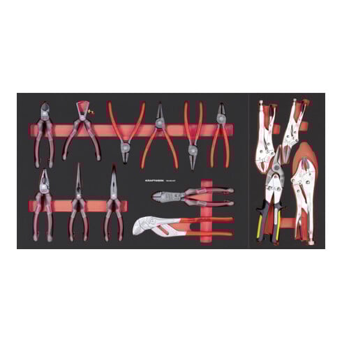 KRAFTWERK BT900 Werkstattwagen – 272-tlg. Profi-Komplettsystem, 7 Schubladen, anthrazit – Made in Germany mit 7 Jahren Garantie - KW-102.217.203