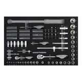 KRAFTWERK LT700 Werkstattwagen BASIC, 7 Schubladen, 259-tlg., anthrazit – Made in Germany mit 7 Jahren Garantie - KW-102.107.216