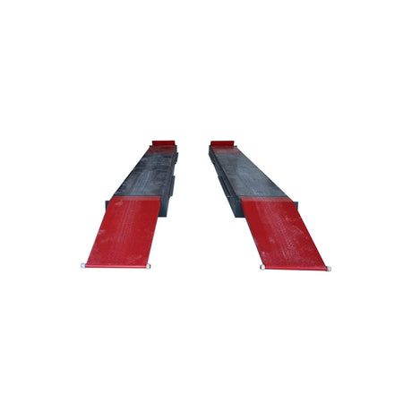 KROFtools 3.5t Profi Scherenhebebühne mit integriertem Achsfreiheber, LED Beleuchtung / Radfreiheber / 3500kg 400V Hebebühne / hydraulische Scherenhebebühne Modell 9832 - Tools.de TP Profishop GmbH