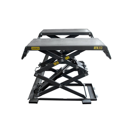 KROFtools 3T Doppel Scherenhebebühne mit großer Hubhöhe für PKW und Kleintransporter - 230V - Modell 9815M - Tools.de TP Profishop GmbH