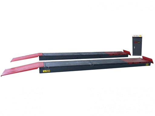 KROFtools 4.5t Profi Scherenhebebühne, LED Beleuchtung 4500kg 400V / Hebebühne / hydraulische Scherenhebebühne Modell 9833 - Tools.de TP Profishop GmbH
