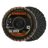 Rhodius Fächerscheibe Roloc, Ø50mm, K60, 3x R395061
