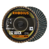Rhodius Fächerscheibe Roloc, Ø75mm, K40, 3x R395053