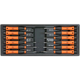 Custor Mikro-Schraubendreher-Satz, 12-teilig (flach+PH), S-Module CSD82112S