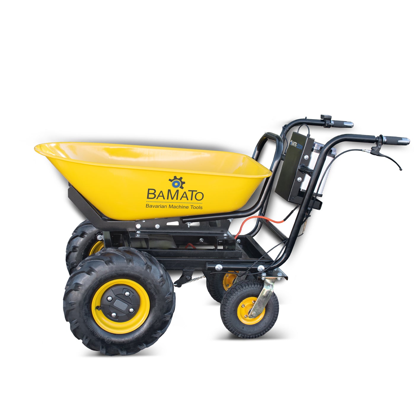 BAMATO Mini Raupendumper MTR-300H Dumper Motorschubkarre Holzrunge Minidumper BAMATO Mini Raupendumper MTR-300H Dumper Motorschubkarre Holzrunge Minidumper