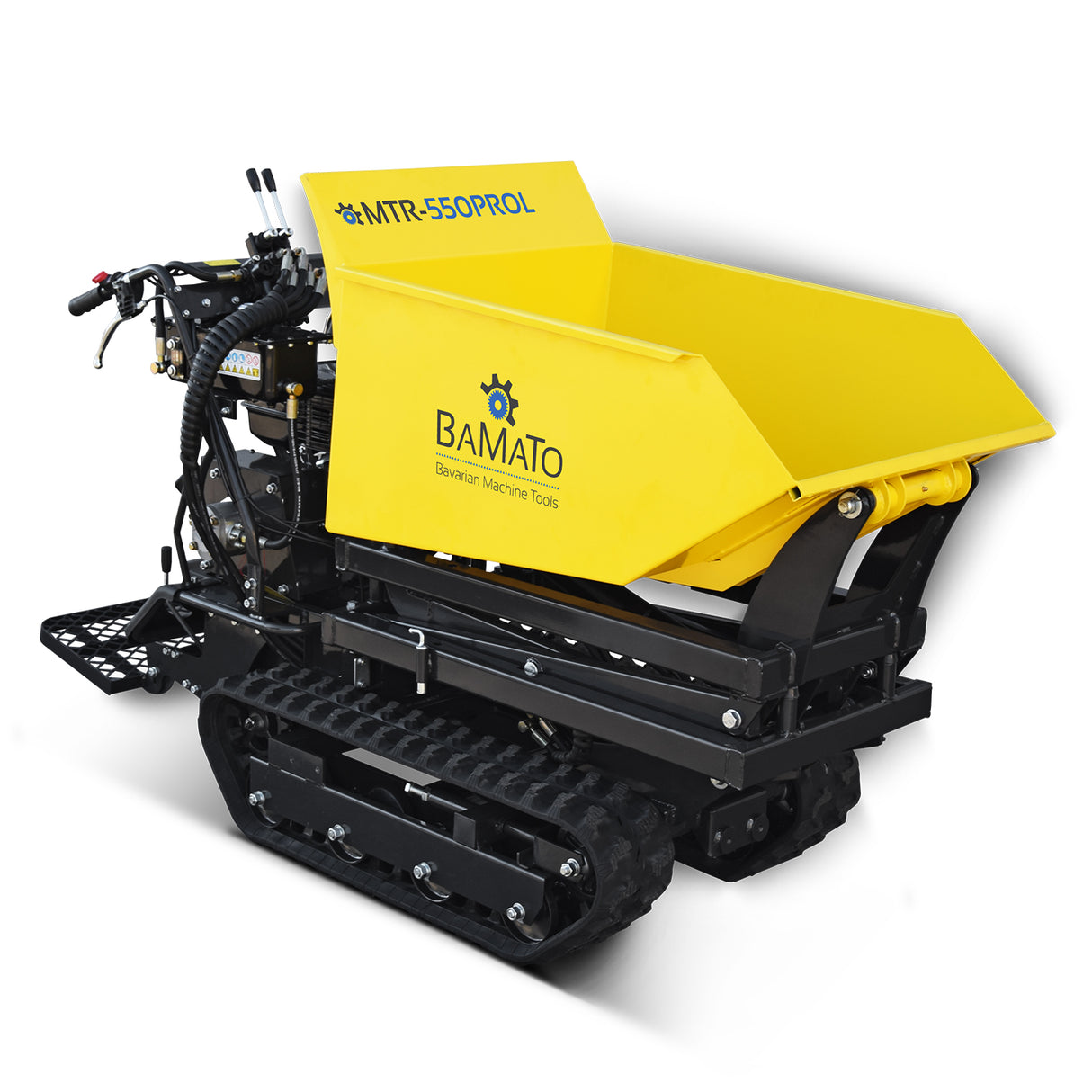 BAMATO Mini-Raupendumper MTR-550PROL mit Hubfunktion